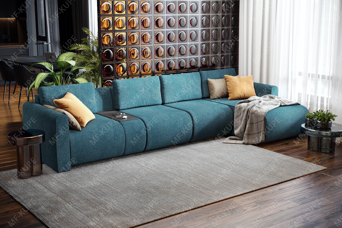 Модульный диван Basic 4 Turquoise
