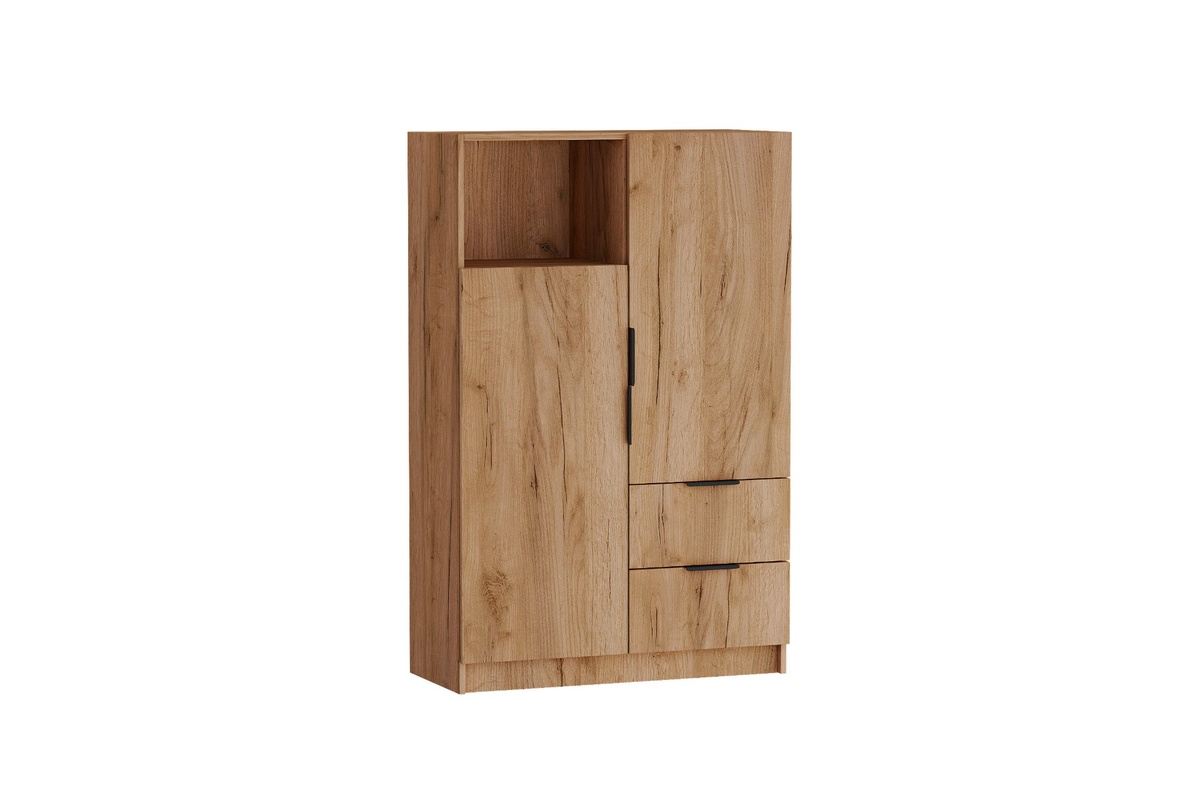 Шкаф Фрита с  дверями, открытой нишей и ящиками - фото 4